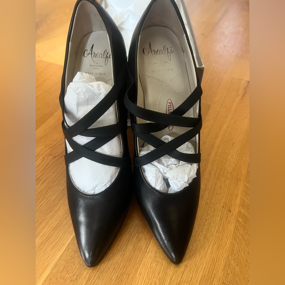 Amalfi Pellegrino size 7SS black